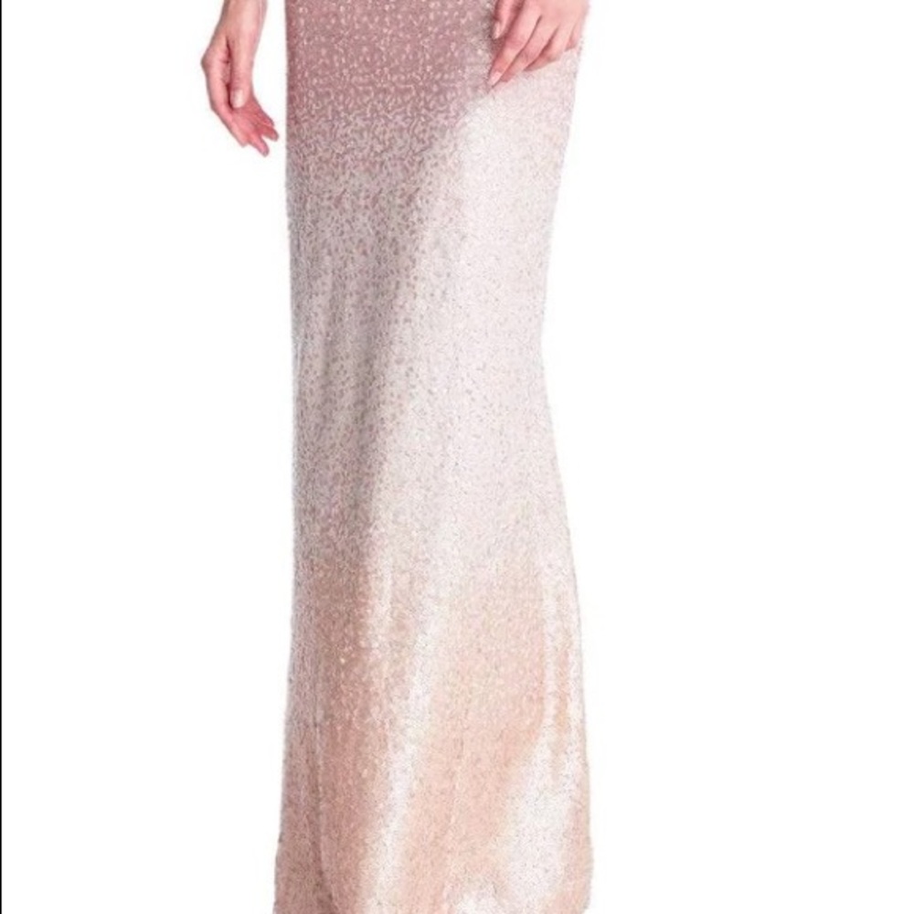 Ombre Pink Adrianna Papell Dress - Picture 2 of 5